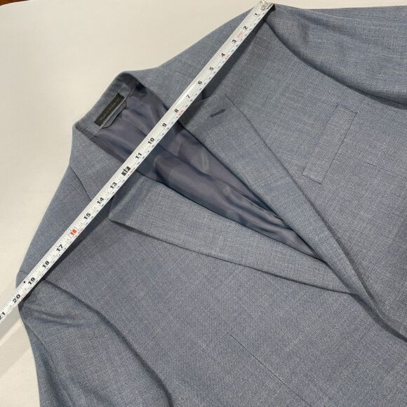 ~ Lauren Ralph Lauren 44R Men's LRL Blazer Sport Coat Blue Texture 44 R - Picture 9 of 15